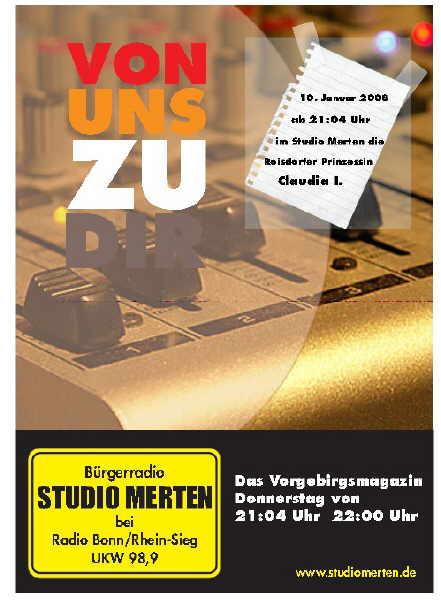 10. Januar2008, Übertragung ab 21:04 Uhr