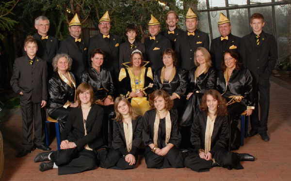 Prinzessin Claudia I. und Gefolge 